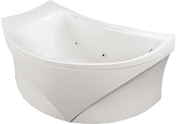 Акриловая ванна Aquatika Аквастандарт Готика Basic 150x90 cм, левая фото 2