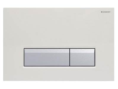 Кнопка смыва Geberit Sigma 40 115.600.SI.1 с системой удаления запахов фото 1