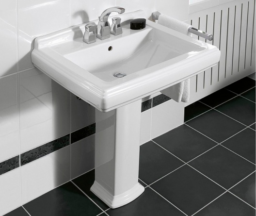Раковина Villeroy & Boch Hommage 7101 75 R2 star white фото 3