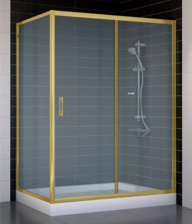 Душевой уголок Vegas Glass ZP+ZPV 140*80 09 10 стекло сатин, 140x80 фото 1