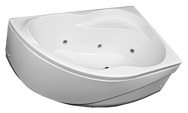 Акриловая ванна Aquanet Graciosa 150x90 R с панелью на каркасе фото 8
