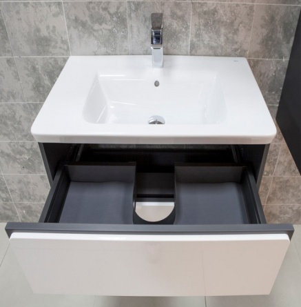Мебель для ванной Roca Ronda 60 белый глянец, антрацит фото 5