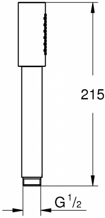 Душевая лейка Grohe Sena Stick 28341000 фото 6