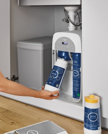 Смеситель Grohe Blue Home 31455000 с функцией фильтрации и газирования воды фото 5