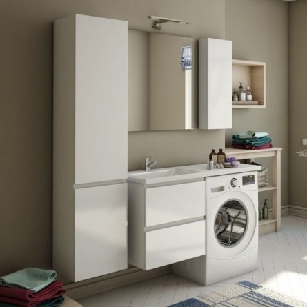 Мебель для ванной Эстет Dallas Luxe 120 подвесная, 2 ящика, L фото 1