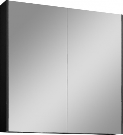 Зеркало-шкаф Velvex Klaufs 80 черное фото 1