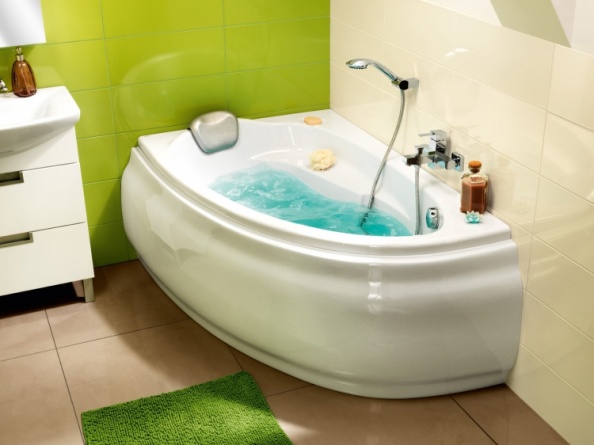 Акриловая ванна Cersanit Joanna 160 L ультра белый (без панели, без опоры) фото 5