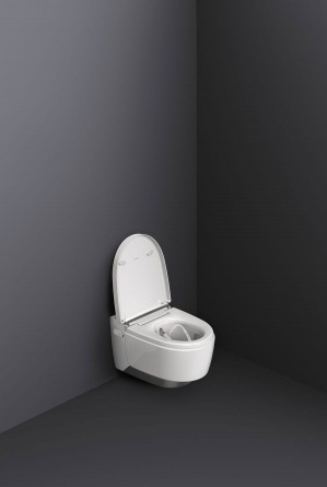 Унитаз подвесной Geberit AquaClean Mera Classic 146.204.11.1 альпийский белый фото 7