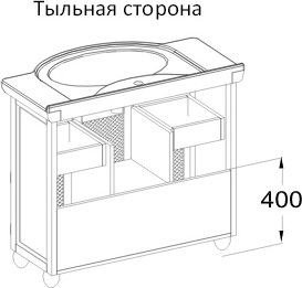 Тумба с раковиной  фото 6