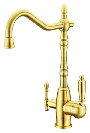 Смеситель Zorg Clean Water ZR 312 YF-33-BR light для кухонной мойки фото 1
