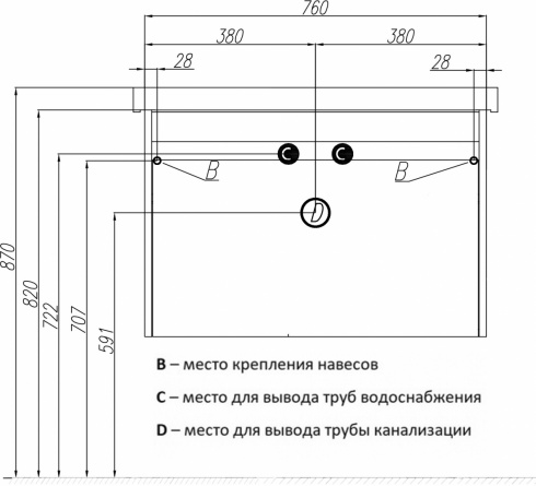 Тумба с раковиной  фото 9