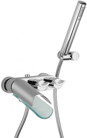 Смеситель Paini Morgana 73CR105VRKM для ванны с душем фото 1