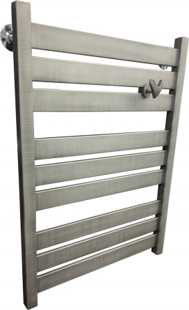 Полотенцесушитель водяной Ника Modern ЛМ-7 80/50, matt antique silver фото 3