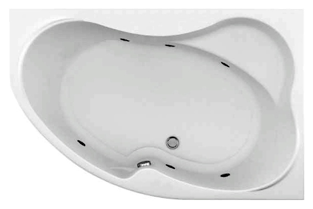 Акриловая ванна Aquanet Capri 160x100 R фото 5