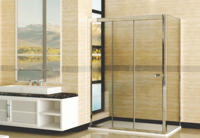 Душевой уголок RGW Classic CL-40 (1460-1510)х700 стекло чистое фото 2