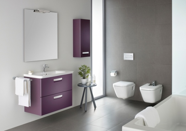 Мебель для ванной Roca Gap 60 фиолетовая фото 4