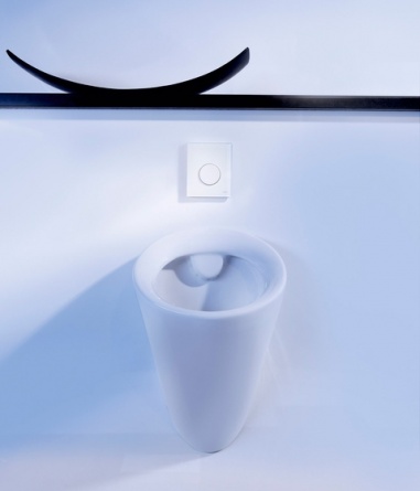 Кнопка смыва Tece Loop Urinal  белая фото 4