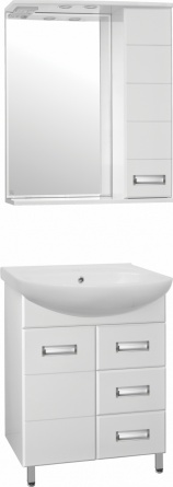 Мебель для ванной Style Line Ирис 65 белая фото 1
