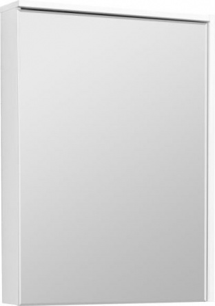 Зеркало-шкаф Акватон Стоун 60 белый глянец, с подсветкой фото 4