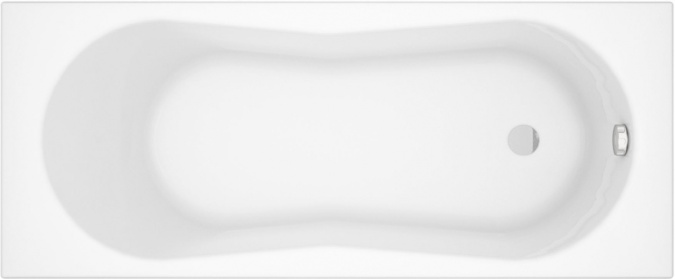 Акриловая ванна Cersanit Nike 150 ультра белый (без панели, без опоры) фото 1