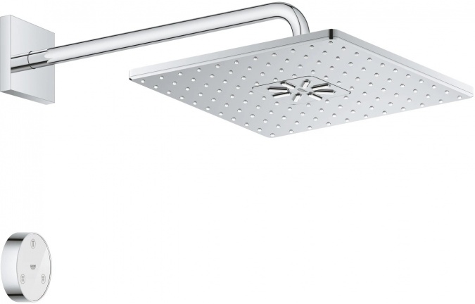 Верхний душ Grohe Rainshower 310 SmartConnect 26642000 с пультом дистанционного управления фото 2