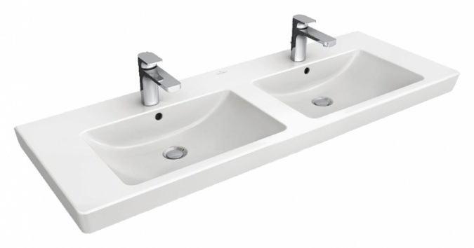 Мебельная раковина Villeroy & Boch Subway 2.0 7175 D001 двойная фото 1