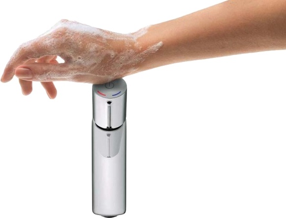 Смеситель Hansgrohe Talis Select E 71750000 для раковины, с донным клапаном фото 3