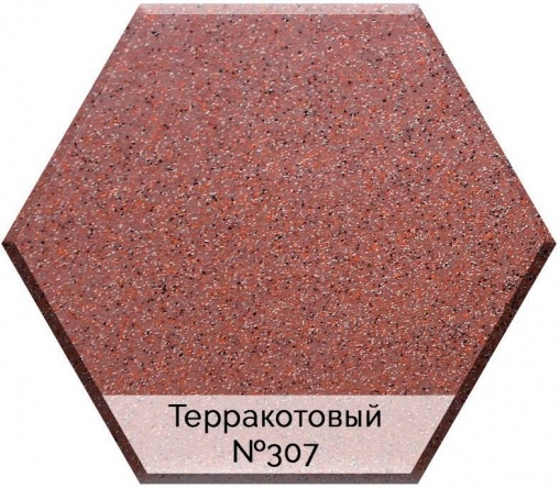 Смеситель AquaGranitEx C-3040 для кухонной мойки, терракот фото 2