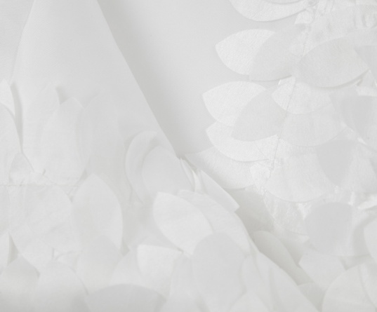 Штора для ванной Carnation Home Fashions Jasmine White фото 3