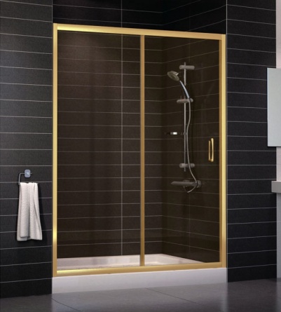 Душевая дверь в нишу Vegas Glass ZP 0150 09 05 стекло бронза, 150 фото 1