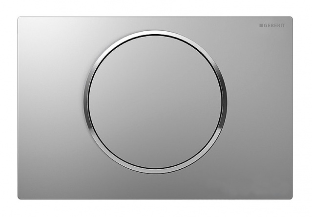 Кнопка смыва Geberit Sigma 10 хром матовый / хром фото 1