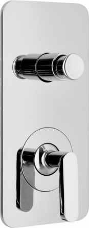 Смеситель Webert Living LV860101 С ВНУТРЕННЕЙ ЧАСТЬЮ, для ванны с душем фото 1