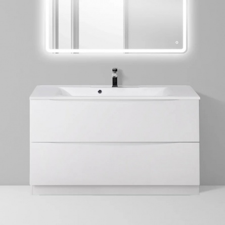 Тумба для комплекта BelBagno Marino 100 bianco lucido, напольная фото 1