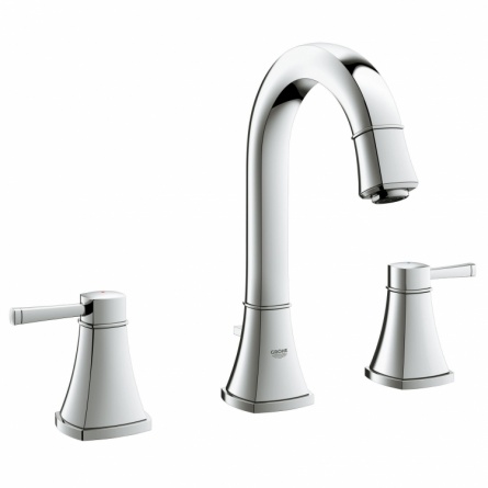Смеситель для раковины Grohe Grandera с донным клапаном и высоким изливом фото 1