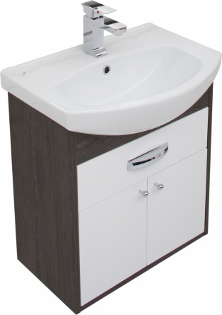 Тумба для комплекта Aquanet Грейс 60 1 ящик, 2 фасада, дуб кантенбери фото 6