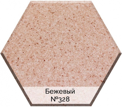 Смеситель AquaGranitEx C-1040 для кухонной мойки, бежевый фото 2