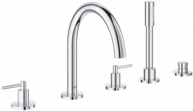 Смеситель Grohe Atrio New 19922003 на борт ванны фото 1