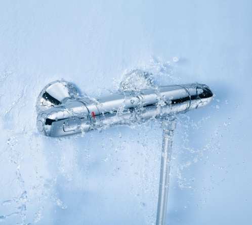Душевой комплект Grohe Grohtherm 1000 34151004 смеситель + душевой гарнитур фото 4