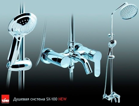 Душевая стойка Timo Polo SX-1100 Chrome фото 2