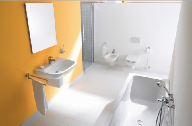 Раковина подвесная Duravit D-Code 65 см фото 3