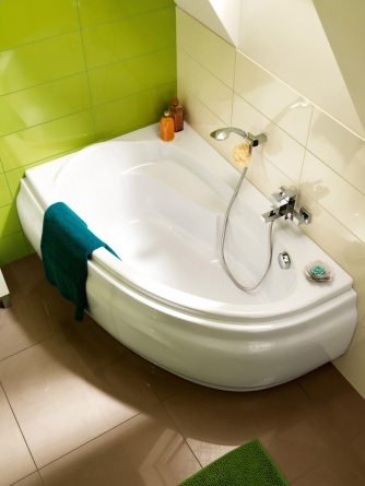 Акриловая ванна Cersanit Joanna 160 L ультра белый (без панели, без опоры) фото 3