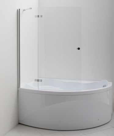 Шторка на ванну Aquanet Beta 2 NF7221-2 hinge L для ванны Jamaica L фото 2