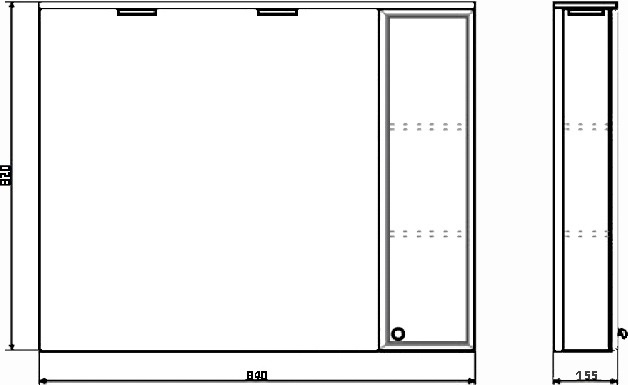 Мебель для ванной Comforty Сочи 85 фото 9