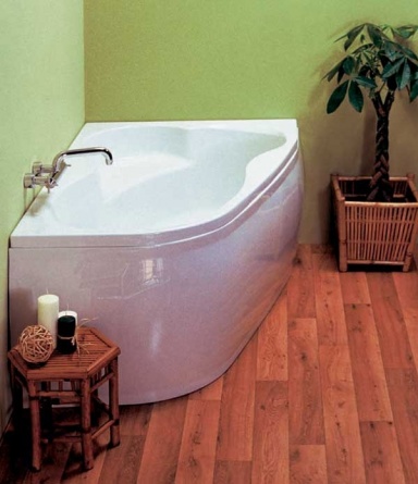 Акриловая ванна Vagnerplast Melite 160 R bianco фото 3