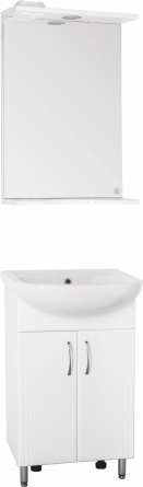 Мебель для ванной Style Line Эко Стандарт №9 50 белая фото 1