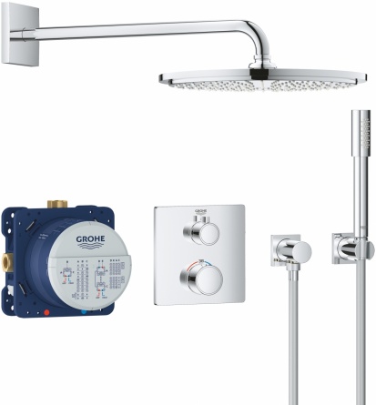 Душевой комплект Grohe Grohtherm 34730000 с термостатом фото 1