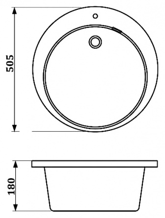 Мойка кухонная Whinstone Арго 1B сафари фото 3