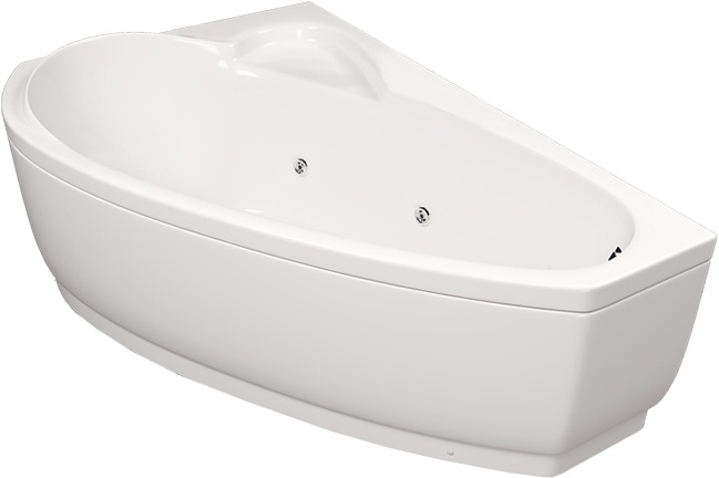 Акриловая ванна Aquatika Аквастандарт Логика Basic 160x105 cм, левая фото 2