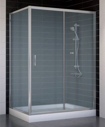 Душевой уголок Vegas Glass ZP+ZPV 130*80 07 10 стекло сатин, 130x80 фото 1