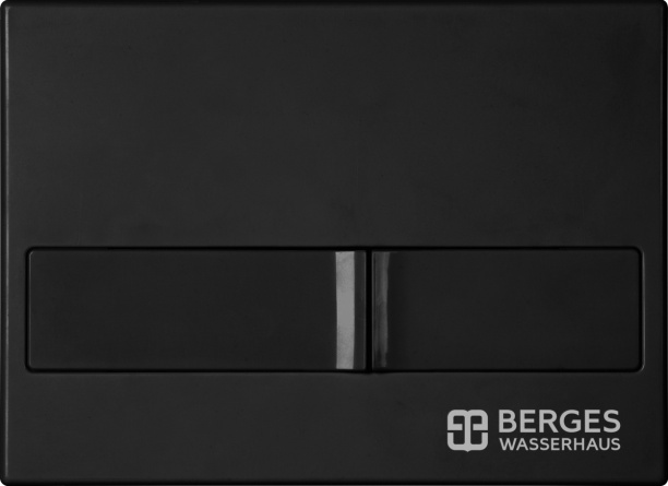 Система инсталляции для унитазов Berges Wasserhaus Novum L5 с черной кнопкой смыва Soft Touch 040215 фото 4
